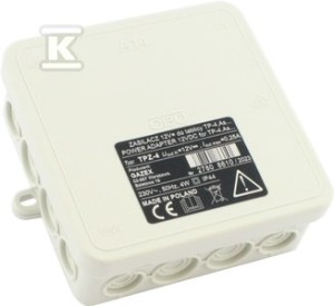 Zasilacz TPZ-4 12V, 4W, do TP-4.As    TPZ-4