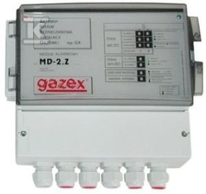 Moduł alarmowy MD-4.A 4 wej.,zasilanie 12V    MD-4.A