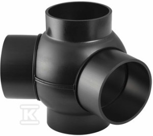 Kształtka wielorozgałęźna PE 88.5/135st. d110/110    367.385.16.1 w