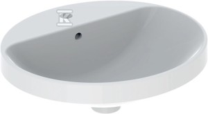 Umywalka Variform wpuszczana w blat, owalna, B50 cm, H17.8 cm,
