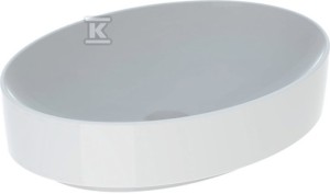 Umywalka Variform stawiana na blat, owalna, B55 cm, H15.8 cm,