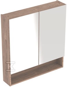 Szafka z lustrem Selnova Square B58.8 cm, H85 cm, T17.5