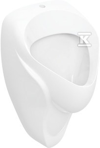 Pisuar Alex, B38 cm, H64.5 cm, T35 cm, dopływ u