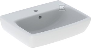 Umywalka kompaktowa Selnova Square B50 cm, H17 cm, T42 cm,