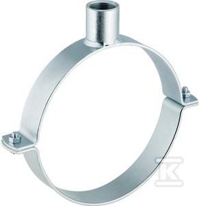 Uchwyt do rur z mufą gwintowaną 200xGW1 1/4", gwint wewnętrzny,